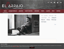 Tablet Screenshot of elmarrajo.com
